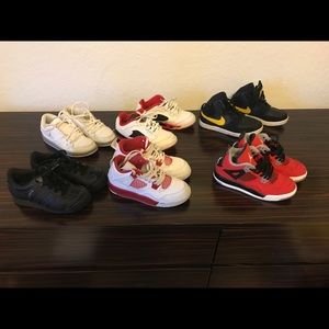 Boys brand name tennis shoes